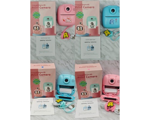 Детская фотокамера с мгновенной печатью оптом