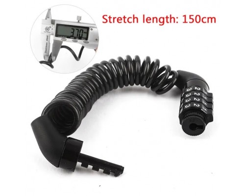 Замок с 4х значным кодом для велосипеда оптом