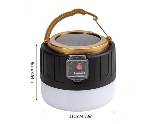 Светодиодная лампа фонарь для кемпинга на солнечной батарее оптом