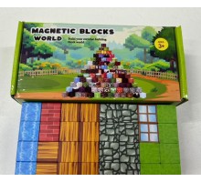 Конструктор MAGNETIC BLOCKS WORLD 64 блока оптом 