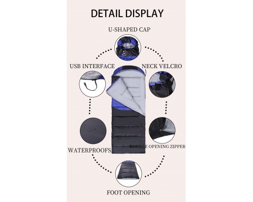 Спальный мешок с подогревом 2.5кг оптом
