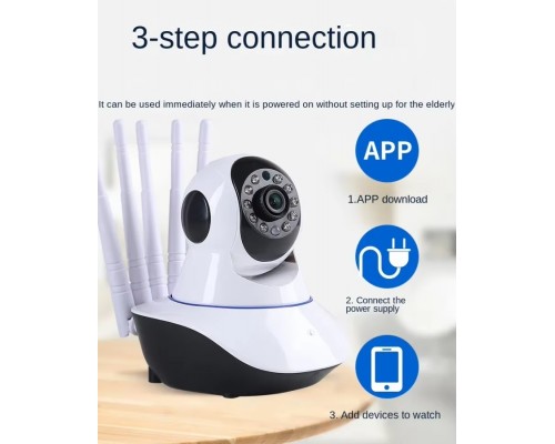 Домашняя Wi-Fi HD камера видеонаблюдения оптом 