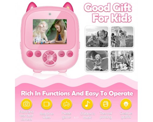 Детский цифровой фотоаппарат с мгновенной печатью оптом