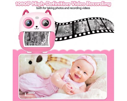 Детский цифровой фотоаппарат с мгновенной печатью оптом