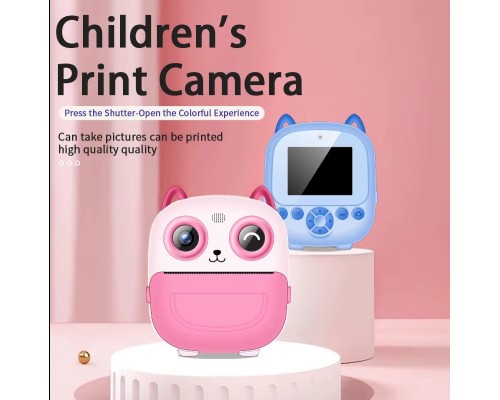 Детский цифровой фотоаппарат с мгновенной печатью оптом