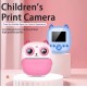 Детский цифровой фотоаппарат с мгновенной печатью оптом