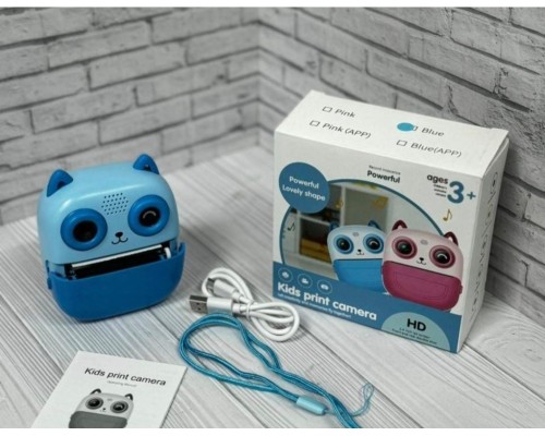 Детский цифровой фотоаппарат с мгновенной печатью оптом