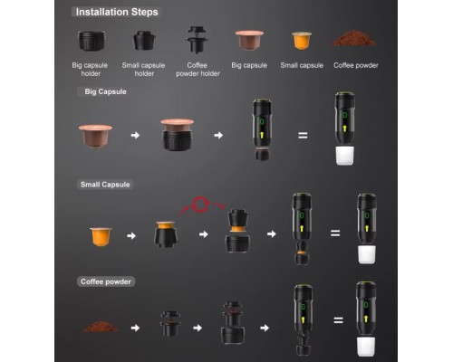 Портативная электрическая эспрессо-машина KF JN 02 оптом