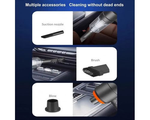 Беспроводной автомобильный пылесос 2в1 оптом