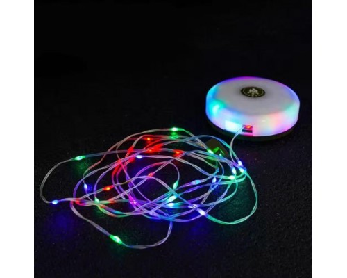 Кемпинговая RGB гирлянда фонарь с зарядкой через USB оптом Кемпинговая RGB гирлянда фонарь с зарядкой через USB оптом