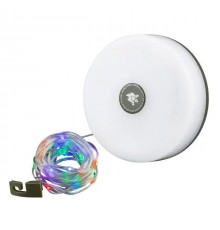  Кемпинговая RGB гирлянда фонарь с зарядкой через USB оптом