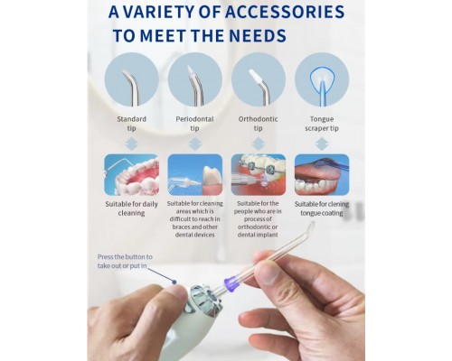 Ирригатор для полости рта портативный h2ofloss HF-5 оптом