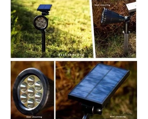 Грунтовый светодиодный светильник на солнечной батарее оптом