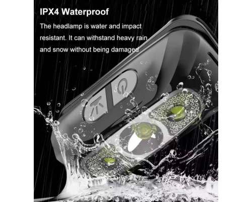 Налобный фонарь с датчиком движения оптом