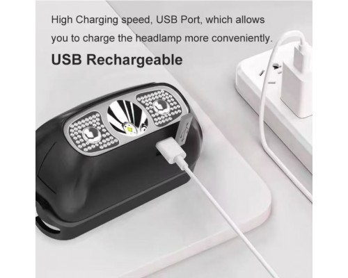 Налобный фонарь с датчиком движения оптом