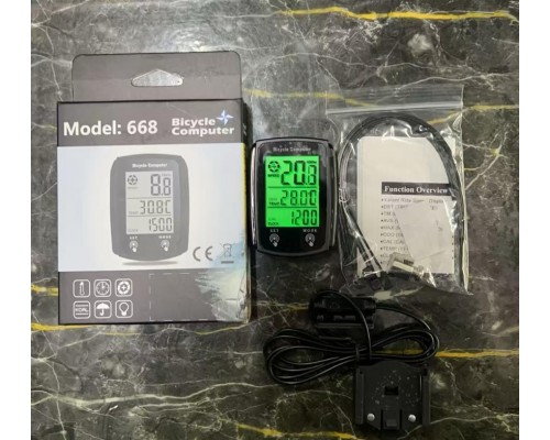 Велосипедный компьютер 668 оптом