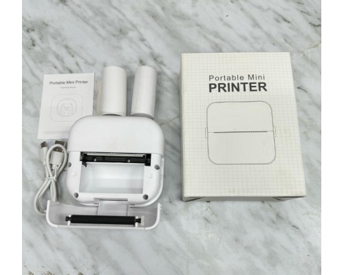 Портативный мини принтер мишка оптом