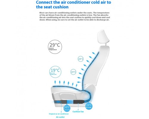 Автомобильная накидка на сиденье с охлаждением 12 В оптом