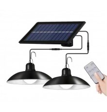 Двойной светильник на солнечной батарее светодиодный Flood Light оптом