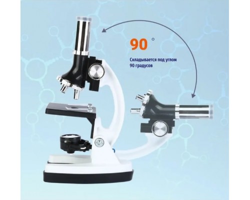 Детский микроскоп в кейсе с набором для опытов оптом