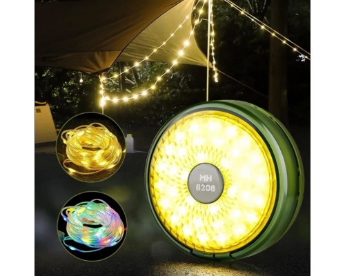 Уличный аккумуляторный фонарь с гирляндой MH8208 оптом