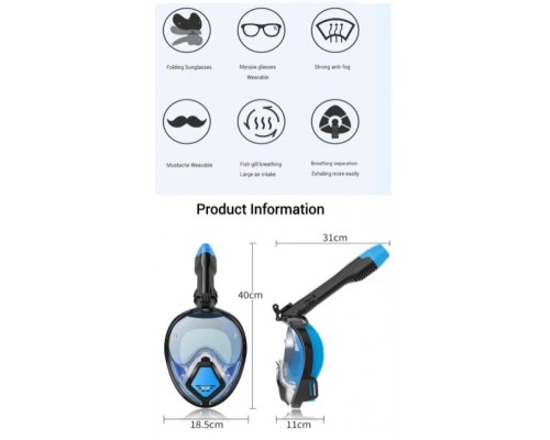 Полнолицевая маска для дайвинга оптом