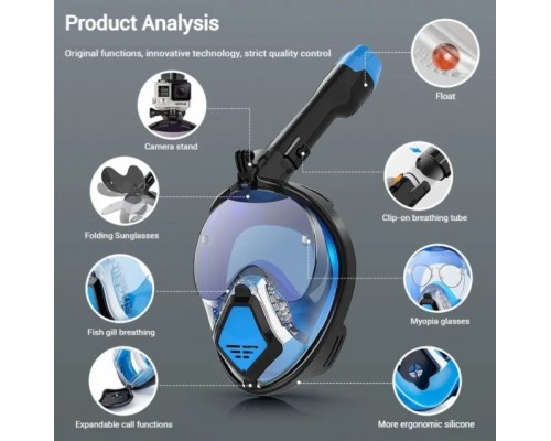 Полнолицевая маска для дайвинга оптом