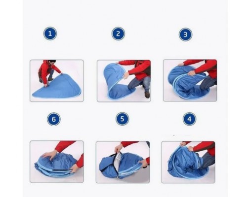 Пляжная палатка с шторками 200х165х130 см оптом