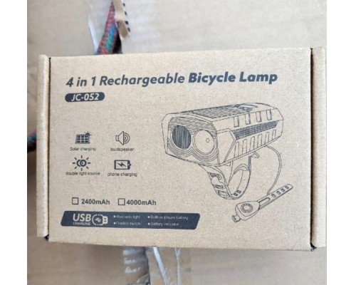 Светодиодный фонарь для велосипеда JC-052 оптом