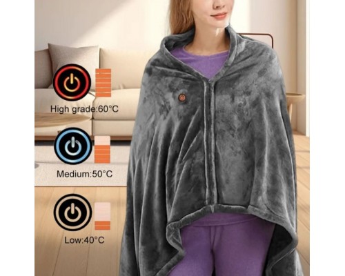 Одеяло-шаль с электрическим обогревом оптом