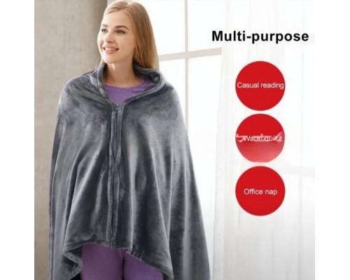 Одеяло-шаль с электрическим обогревом оптом