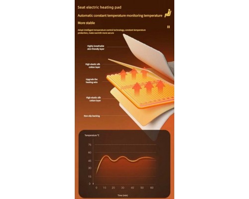 Накидка для стула с подогревом оптом