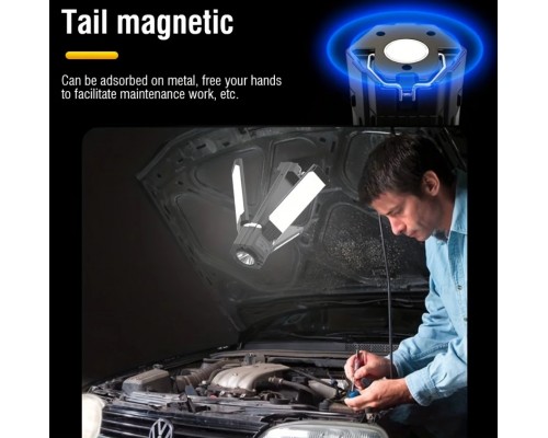 Аккумуляторный фонарь с мощным магнитом оптом