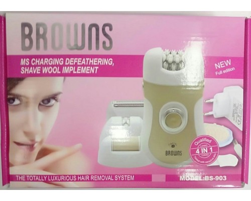 Электрический эпилятор BROWNS BS-903 оптом 