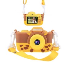 Детский фотоаппарат Kids cam жираф оптом