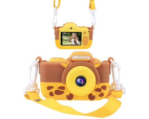Детский фотоаппарат Kids cam жираф оптом