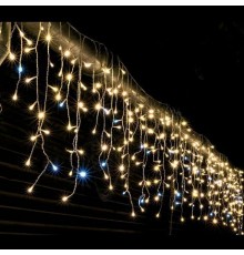 Новогодняя светодиодная гирлянда Бахрома 5 м оптом
