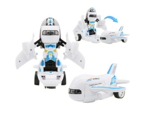 Игрушка самолет робот трансформер 2в1 Airbus Robot Warrior оптом