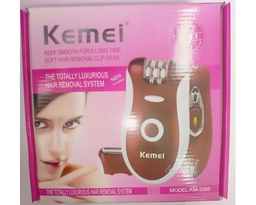 Электрический эпилятор Kemei KM-3068 3 в 1 оптом