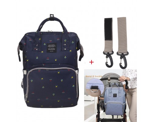 Сумка рюкзак для мамы c USB шнуром Ximiran оптом