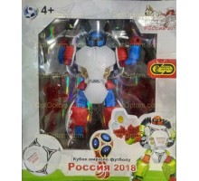 Робот-трансформер Футбольный мяч Россия 2018 оптом