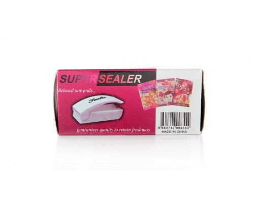 Карманный запаиватель пакетов - степлер  Super Sealer оптом
