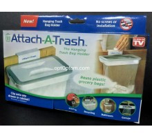 Висящий держатель мешка для мусора Attach-A-Trash оптом