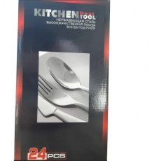 Набор столовых приборов Kitchen Best Tool 24 предмета оптом