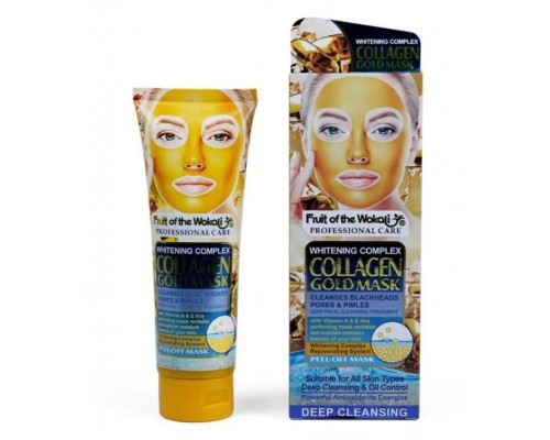 Маска для лица Wokali Collagen Gold Mask оптом