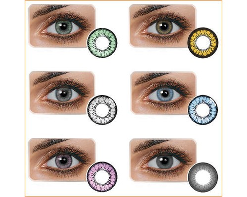 Цветные контактные линзы Huda Beauty Contact Lenses оптом