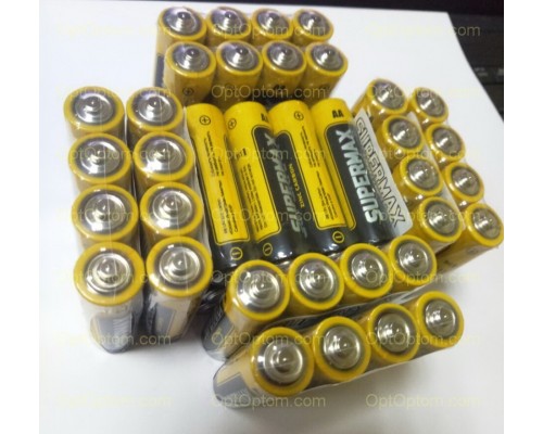  Пальчиковые батарейки набор из 60 шт оптом