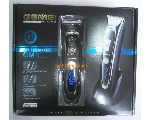 Машинка для стрижки волос GEMEI GM800 оптом