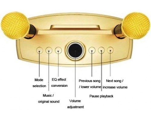 Домашняя беспроводная караоке система Magic Karaoke SDRD SD-306 оптом