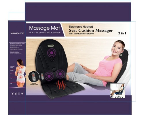 Массажная накидка massage mat 2 в 1 оптом